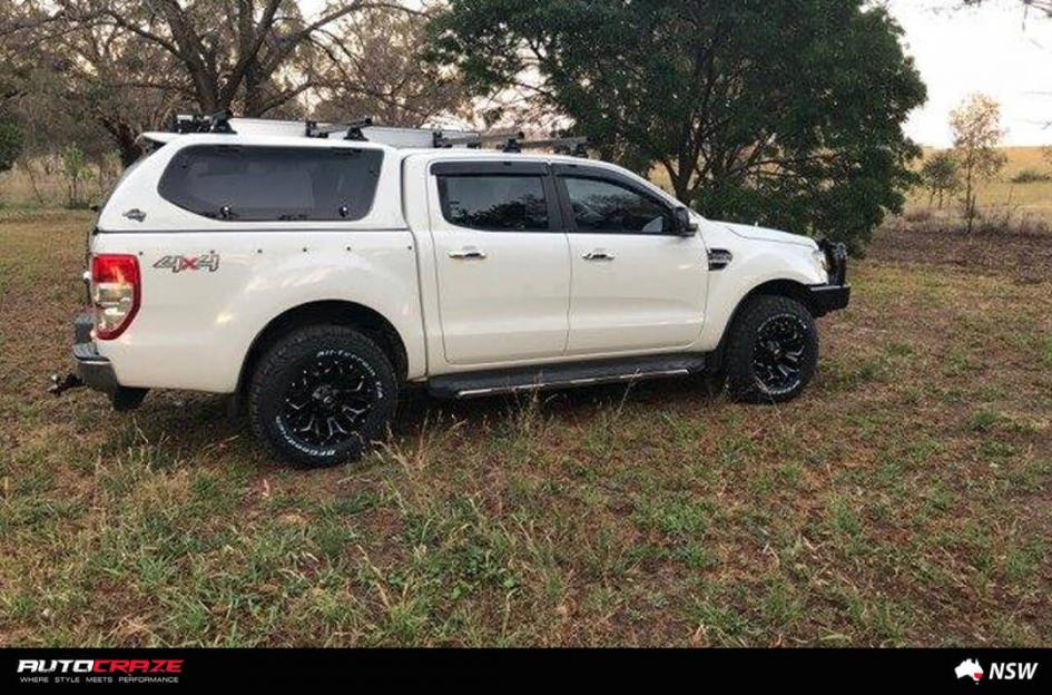 FORD RANGER ASSAULT GLOSS BLACK MILLED ACCENTS